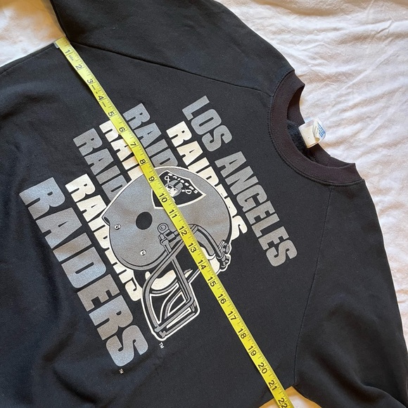 Vtg LA Raider Sweatshirt by Garan Large - Picture 4 of 7